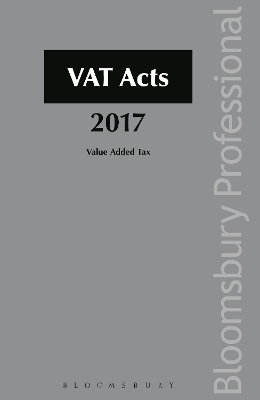 VAT Acts 2017 book