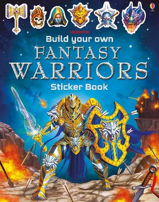 Build Your Own Fantasy Warriors Sticker Book book