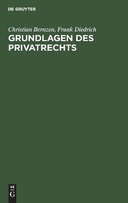 Grundlagen des Privatrechts book