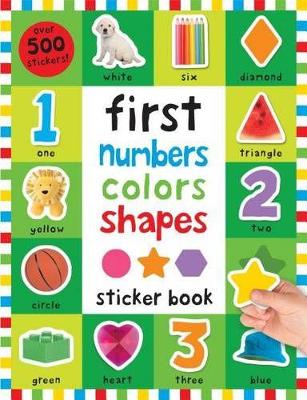 First 100 Stickers: First Numbers, Colors, Shapes book