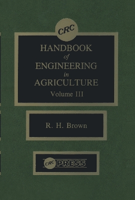 Handbook of Engineering in Agriculture book