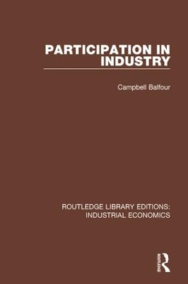 Participation in Industry book