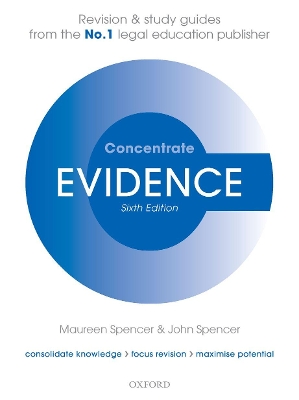 Evidence Concentrate: Law Revision and Study Guide book