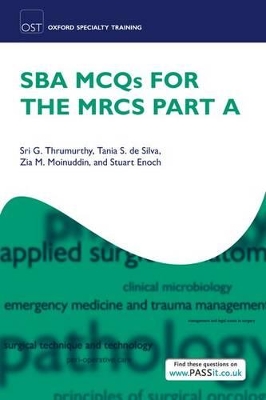 SBA MCQs for the MRCS Part A book