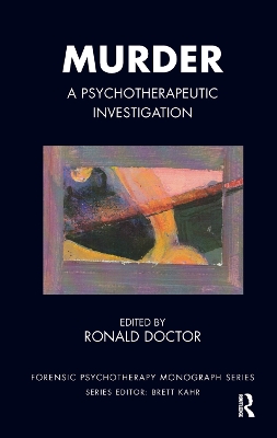 Murder: A Psychotherapeutic Investigation book