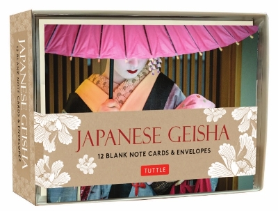 Japanese Geisha Note Cards: 12 Blank Note Cards and Envelopes book