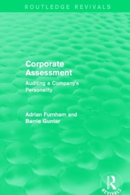 Corporate Assessment by Adrian Furnham