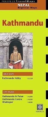 Kathmandu Travel Map book