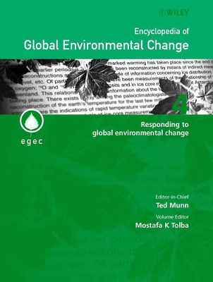 Encyclopedia of Global Environmental Change, Responding to Global Environmental Change book