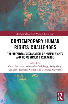 Contemporary Human Rights Challenges: The Universal Declaration of Human Rights and its Continuing Relevance book