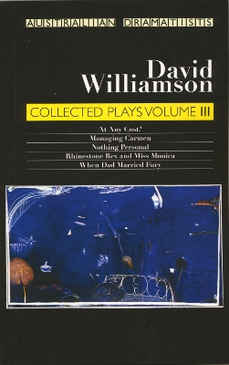 David Williamson Collected Plays Vol. 3 book