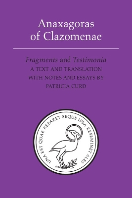 Anaxagoras of Clazomenae book