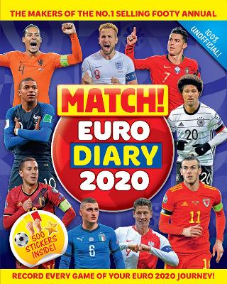 Match! Euro Diary 2020 book