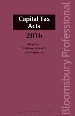 Capital Tax Acts book