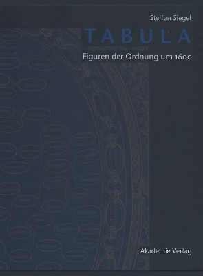 Tabula: Figuren Der Ordnung Um 1600 book