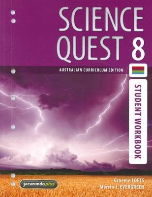 Science Quest 8 Australian Curriculum Edition Student Workbook book