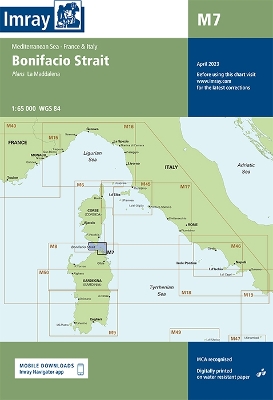 Imray Chart M7: Bonifacio Strait book