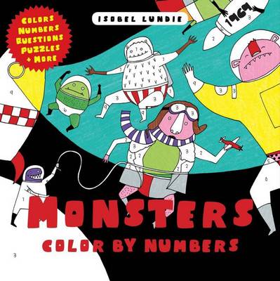 Monsters Color by Numbers book