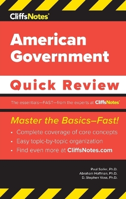 CliffsNotes American Government: Quick Review book