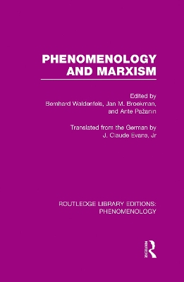 Phenomenology and Marxism by Bernhard Waldenfels