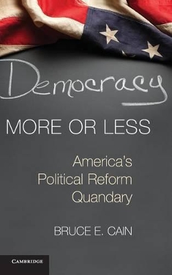 Democracy More or Less book