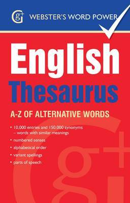 Webster's Word Power English Thesaurus book