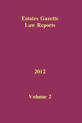 EGLR 2012 Volume 2 by Hazel Marshall