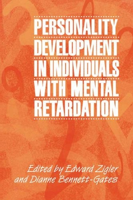 Personality Development in Individuals with Mental Retardation book