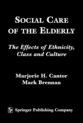 Social Care Of The Elderly book