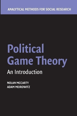 Political Game Theory by Nolan McCarty