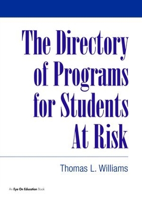 Directory of Programs for Students at Risk book