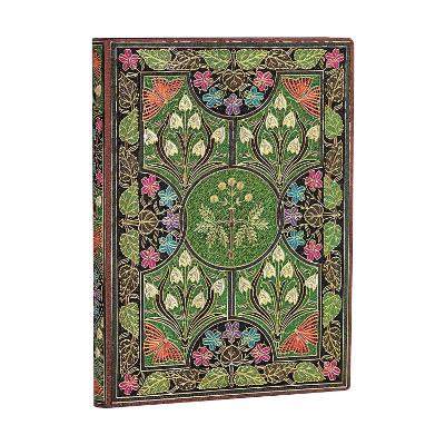 Poetry in Bloom Midi Lined Softcover Flexi Journal (176 pages) book