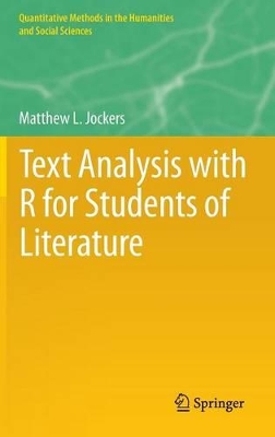 Text Analysis with R for Students of Literature book