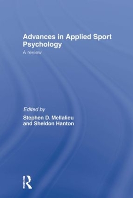 Advances in Applied Sport Psychology book