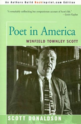 Poet in America: Winfield Townley Scott book