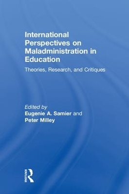 International Perspectives on Maladministration in Education book