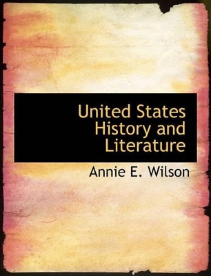 United States History and Literature book