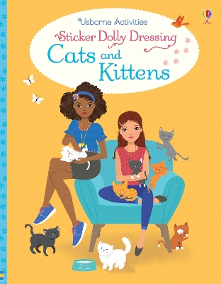 Sticker Dolly Dressing Cats and Kittens book