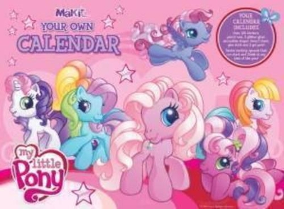 My Little Pony Makit Calendar book