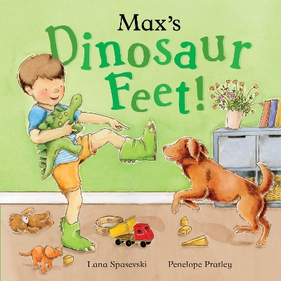 Max's Dinosaur Feet! book