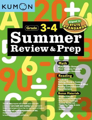 Summer Review & Prep: 3-4 book