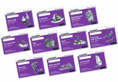 Read Write Inc. Phonics: Purple Set 2 Core Black & White Storybooks (Mixed Pack of 10) book