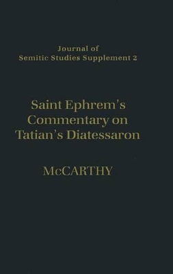 Saint Ephrem's Commentary on Tatian's Diatessaron book