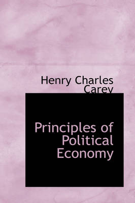 Principles of Political Economy book
