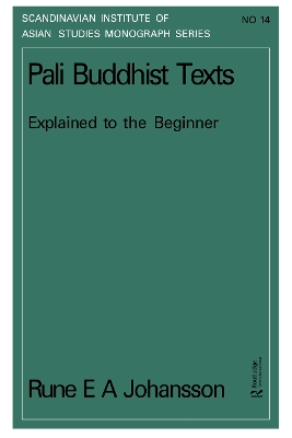 Pali Buddhism Texts Nims14 by Rune E A Johansson