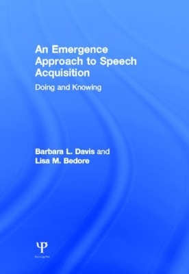 Emergence Approach to Speech Acquisition book
