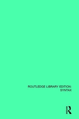 Introduction to Transformational Syntax book
