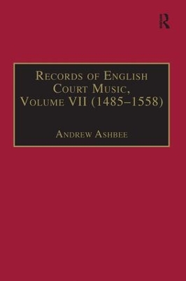 Records of English Court Music book