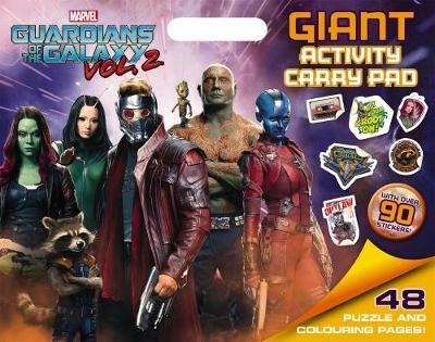 Marvel Guardians of the Galaxy Vol. 2: Giant Activity Pad book