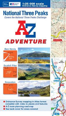 National Three Peaks A-Z Adventure Atlas book